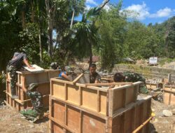 Pulihkan Akses Warga, TNI AD Bangun Jembatan Gantung Perintis Garuda di Padang