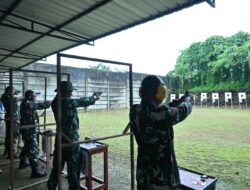 Lanud Sjamsudin Noor Gelar Latihan Menembak TW I Tahun 2026