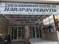 Toko Harapan Perintis Jadi Pusat Seragam Sekolah Terlengkap di Griya Asri 2