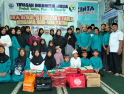 Yayasan Indonesia Mulia Gelar Bukber dan Santunan untuk 70 Anak Yatim Piatu di Tambun Selatan