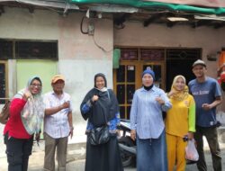 Survei Jalan Penghubung di Sunter Jaya, Ida Mahmudah Tekankan Kelancaran Pengecoran