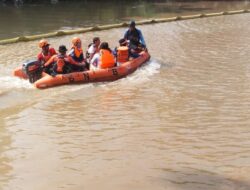 Wakil Wali Kota Bekasi Bobihoe Pimpin Susur Sungai, LAZGIS PEDULI Perkuat Sinergi Jaga Kali Bekasi