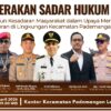 Sosialisasi Gerakan Sadar Hukum Cegah Tawuran di Kecamatan Pademangan
