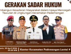 Sosialisasi Gerakan Sadar Hukum Cegah Tawuran di Kecamatan Pademangan
