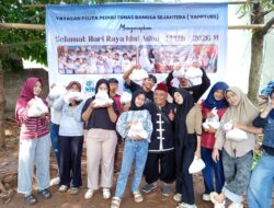 YAPPTUBS Gelar Gebyar Kurban Idul Adha 1447 H, Bagikan 350 Bungkus Daging untuk Warga Jatibening Baru