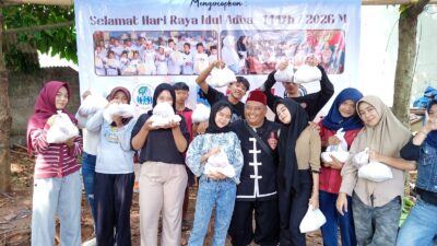 YAPPTUBS Gelar Gebyar Kurban Idul Adha 1447 H, Bagikan 350 Bungkus Daging untuk Warga Jatibening Baru