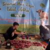 Yayasan Karya Amal Mulia Sembelih Hewan Kurban dengan Penuh Sukacita