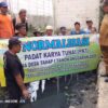 Geliat Padat Karya Tunai di Desa Amansari : Gorong – gorong ( Solokan ) Lancar Warga senang.