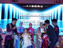 Aura Malaeka Putri Sabet Mahkota Duta Ekraf Sulselbar 2026, Borong Gelar Favorit dan Harumkan Nama Luwu Timur