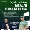 Dandim Takalar: TNI AD Hadir Dukung Program Pemerintah dan Pembangunan Daerah