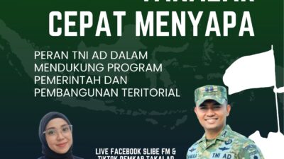 Dandim Takalar: TNI AD Hadir Dukung Program Pemerintah dan Pembangunan Daerah