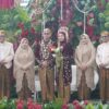 Pernikahan Saffana dan Adzan Hadirkan Suasana Garden Party dan Indonesia Raya Tiga Stanza