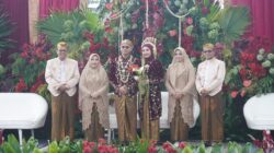 Pernikahan Saffana dan Adzan Hadirkan Suasana Garden Party dan Indonesia Raya Tiga Stanza
