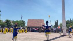 Tim Marching Band UPT SD Negeri 5 Ballo Tampil Memukau di HUT RI ke-81