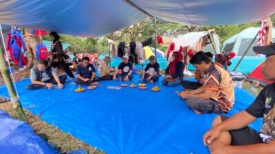 Bantuan Logistik Bupati Takalar Tiba di Kemah Peserta Jamnas di Cibubur