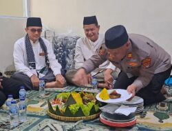 40 Anak Yatim Doakan AKP Wahyudi dalam Amanah Baru sebagai Kapolsek Pondokgede