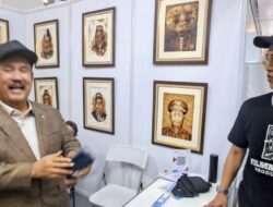 Coffee Painting di JCW#6 Curi Perhatian Menteri, Sekolah Kopi Nusantara Disiapkan Jadi Penguat Ekosistem Kopi Nasional