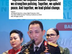 Buka Conference IAWP 2026 di Bali, Kapolri Tegaskan Perempuan Memiliki Peran Memimpin Perubahan Global