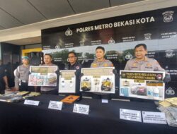Polres Metro Bekasi Kota Amankan 74 Tersangka dalam Operasi Nila Jaya