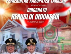 Bupati Takalar Sampaikan Semangat HUT ke-81 RI melalui Pesan Persatuan dan Kesejahteraan